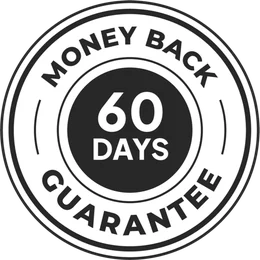 Gelagen 60-day money-back guarantee badge